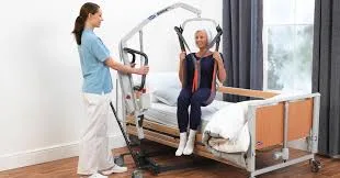 Hoists in care homes: safe moving and handling